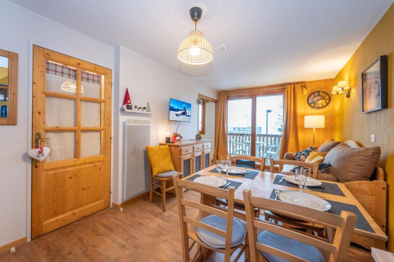 Appartement 6 Couchages Au Pied Des Pistes A Orcieres 2 Chambres, Balcon Et Parking Couvert Ngoại thất bức ảnh